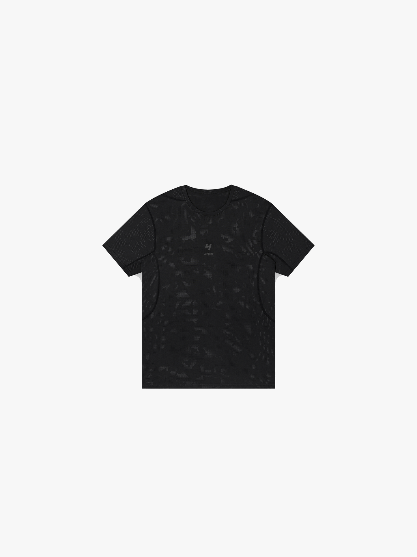 HERCXLES 2026: LCKD IN Fitness Tee - Black front
