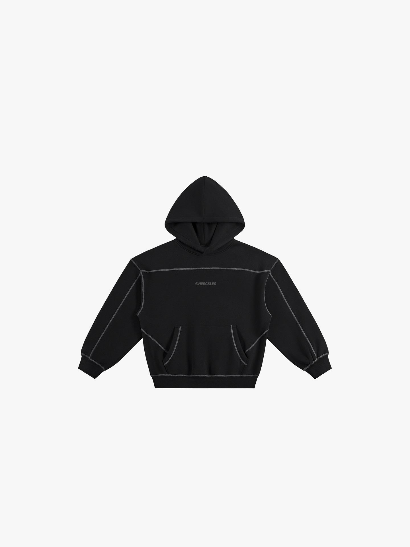 Hercxles obsidian Boxy Hoodie