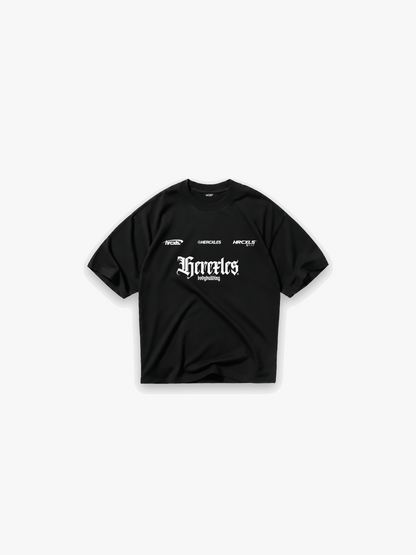 HERCXLES 2026: Logo T-Shirt - Black front