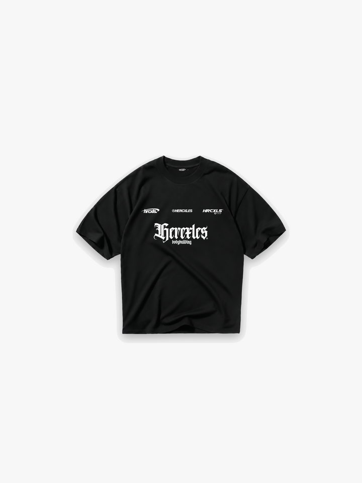 HERCXLES 2026: Logo T-Shirt - Black front