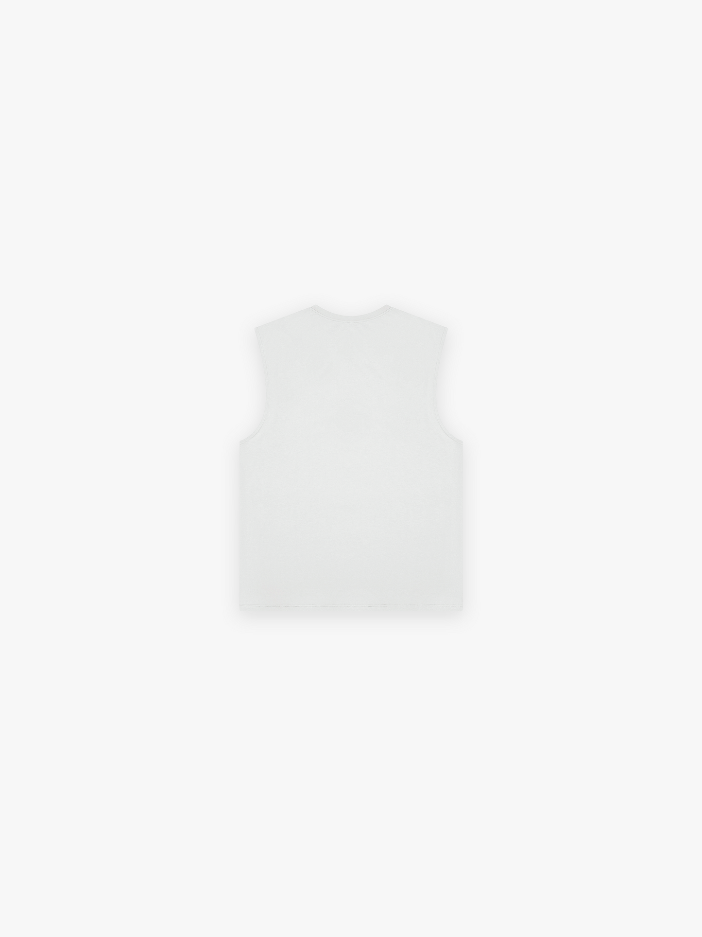 HERCXLES 2026: HRCXLS Athlete Cut Off - White back flat lay