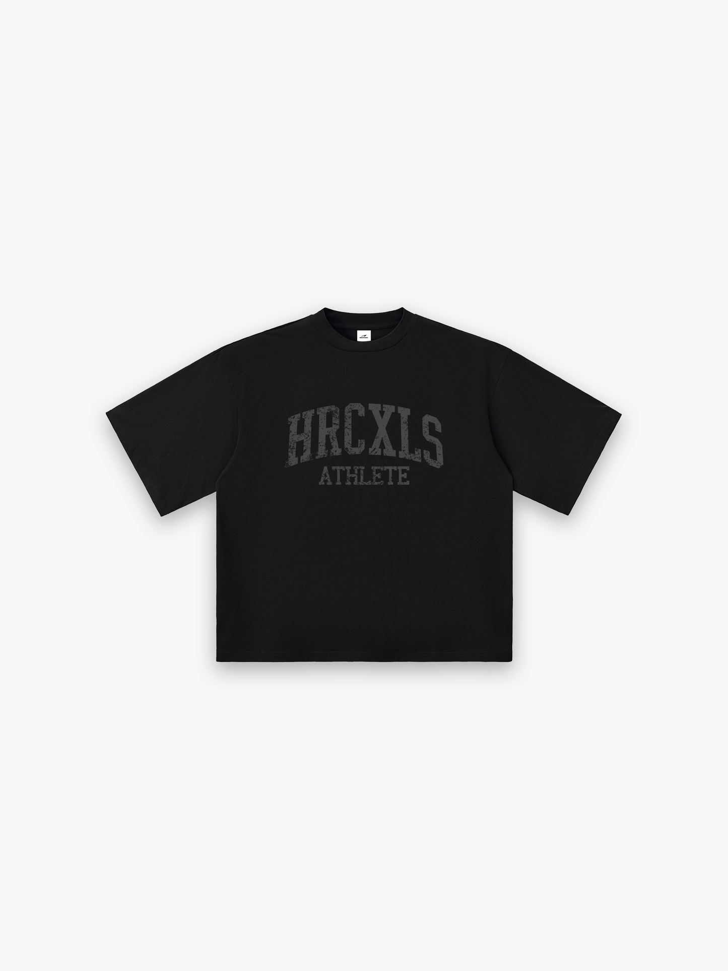 HRCXLES 2026: HRCXLS Athlete Giant T-Shirt - Black front