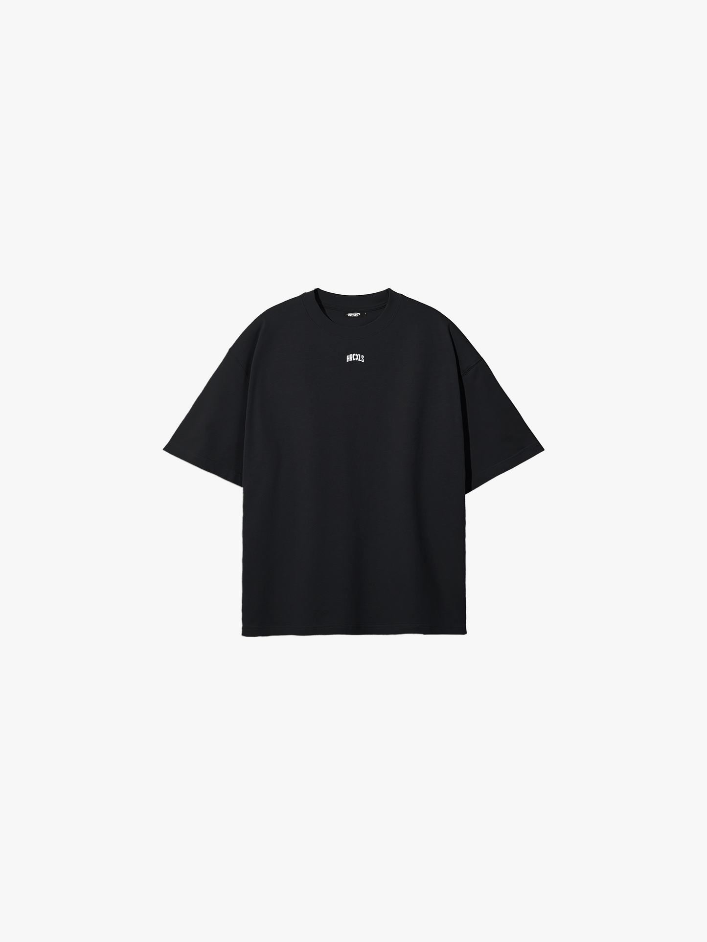 HERCXLES: Icarus Oversized T-Shirt - Black front flat lay