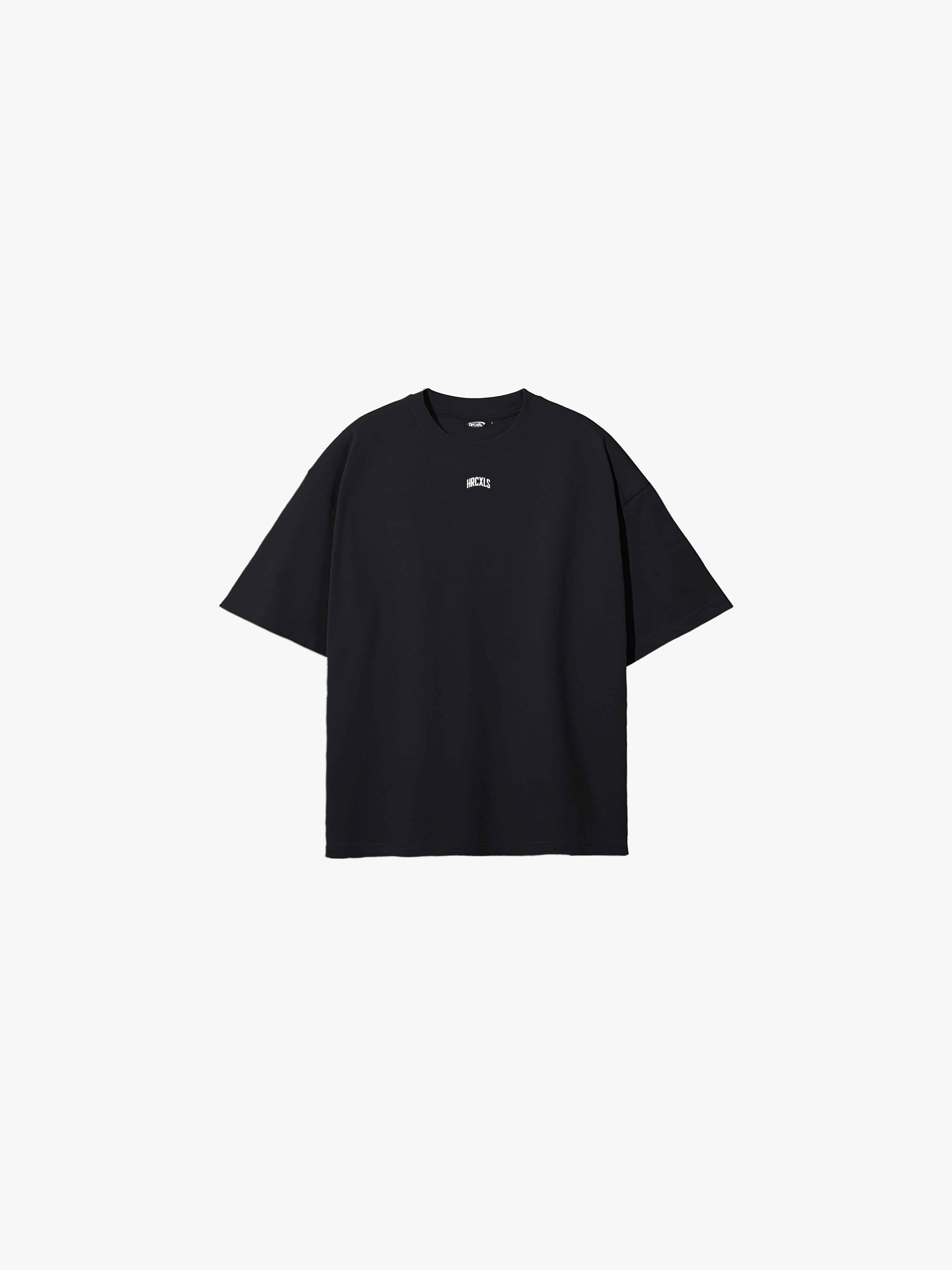 HERCXLES Butterfly Oversized T-Shirt - Black front flat lay