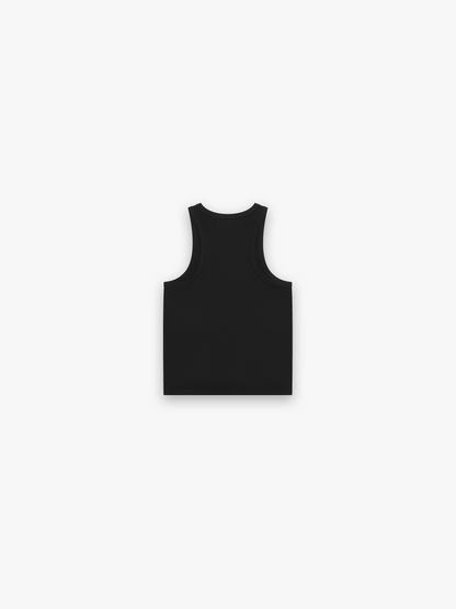 HERCXLES Sport Tank Top - Black back flatlay