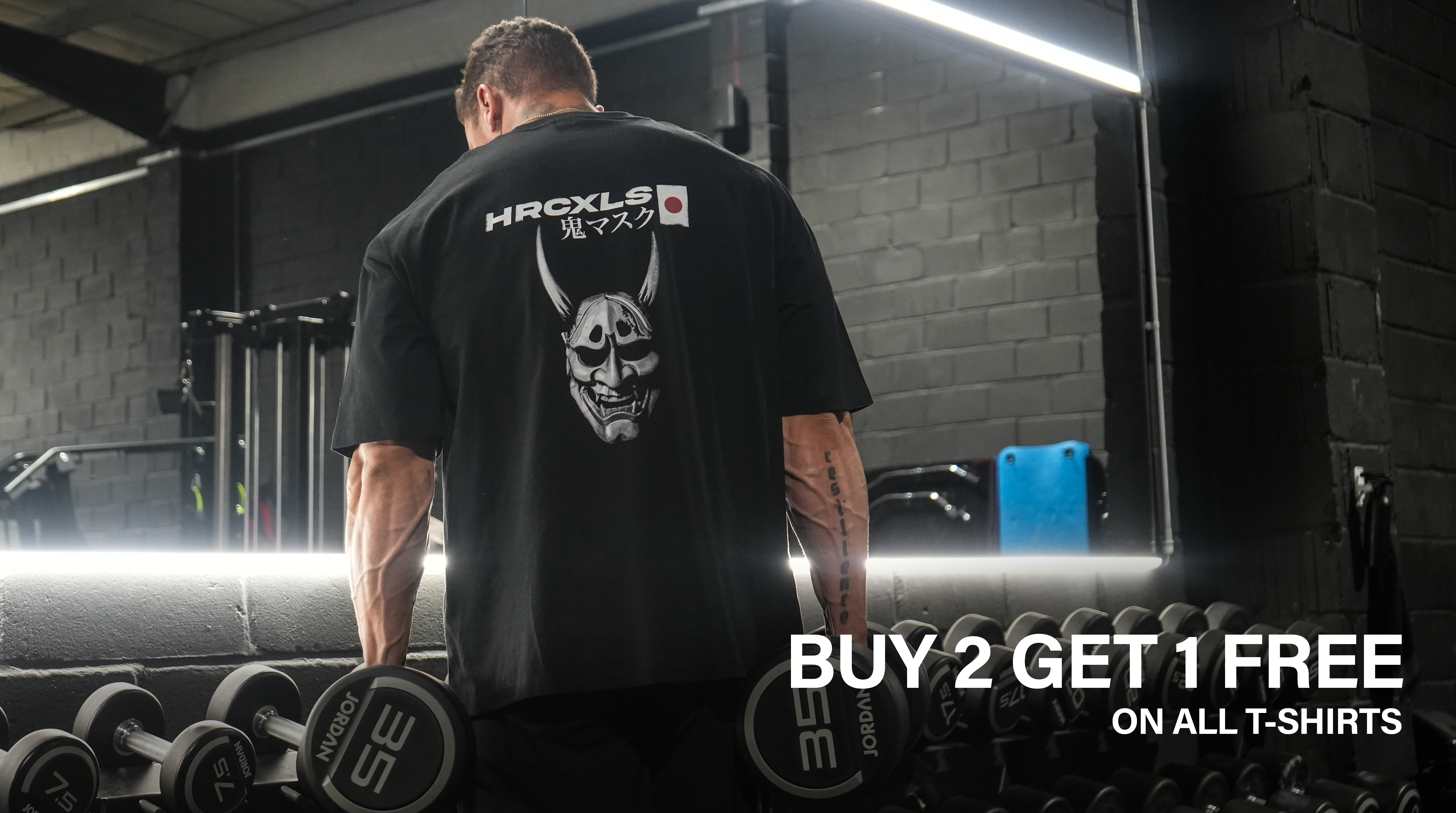 HERCXLES buy 2 get 1 free promotion on all T-shirts