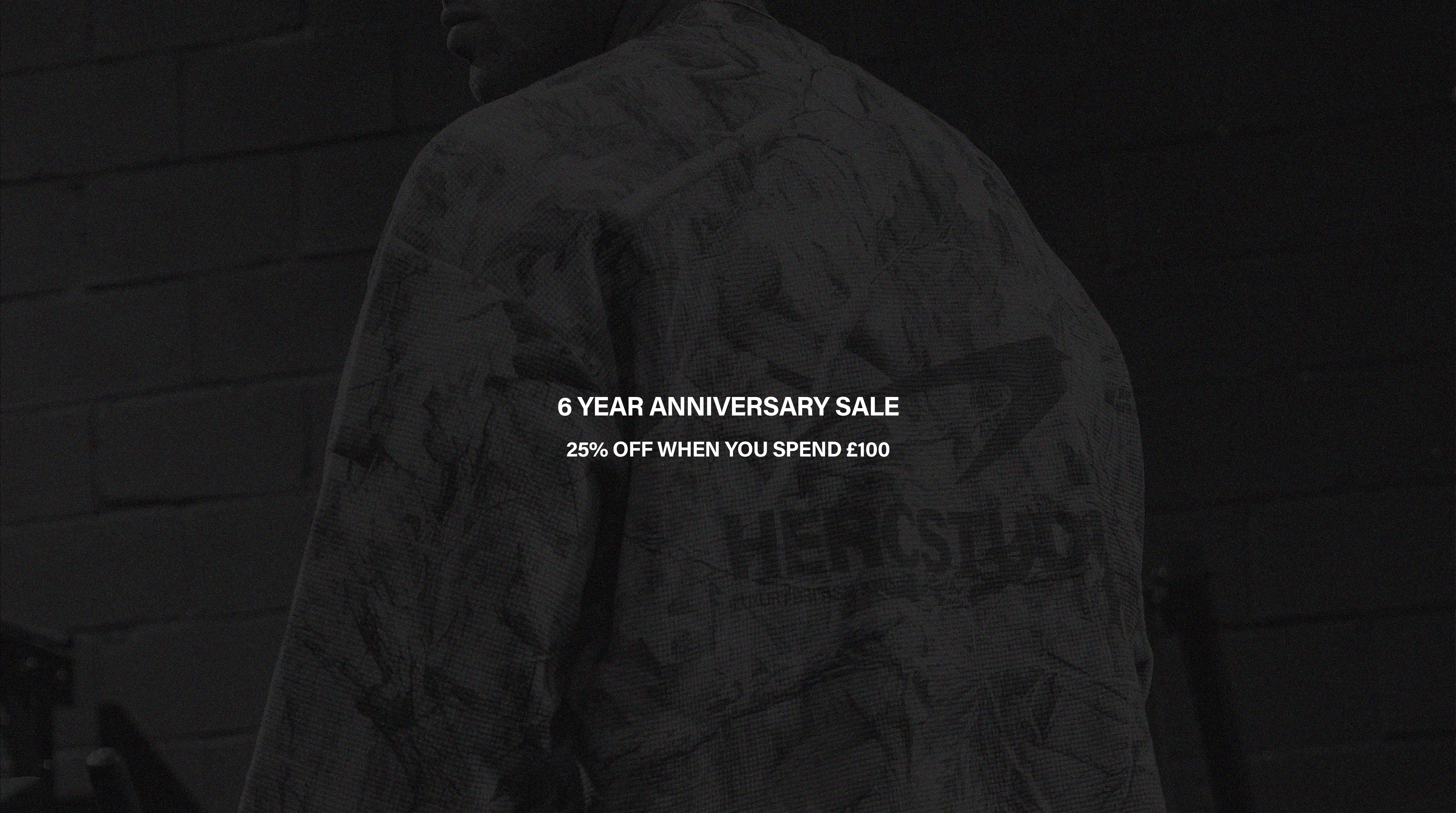 HERCXLES 6 Year Anniversary Sale - 25% off when you spend £100 sitewide